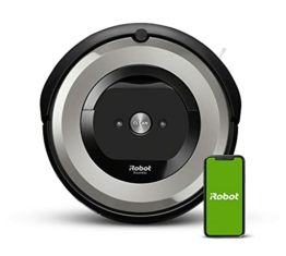 iRobot Roomba e5 (e5154) App-steuerbarer Saugroboter (Staubsauger Roboter) mit zwei Gummibürsten für alle Böden, Ideal bei Haustieren, Individuelle Anpassung per App, Kompatibel mit Sprachassistenten - 1