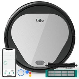 TRIFO Saugroboter, 3000Pa Saugkraft, App/Alexa Steuerung, Smart Navigation, 600ml Staubbehälter, Lange Laufzeit. Roboterstaubsauger mit WLAN für Hartböden,Teppiche,Hartholz und Tierhaare - 1